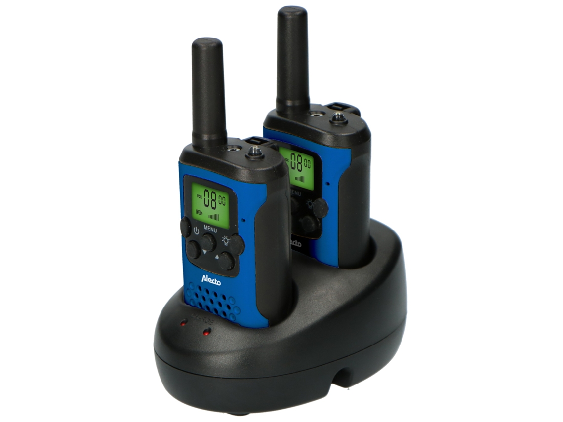 Conjunto de Walkie talkie com 2 Aparelhos, Alcance de 7 Km e 8 Canais AQUAFORGE