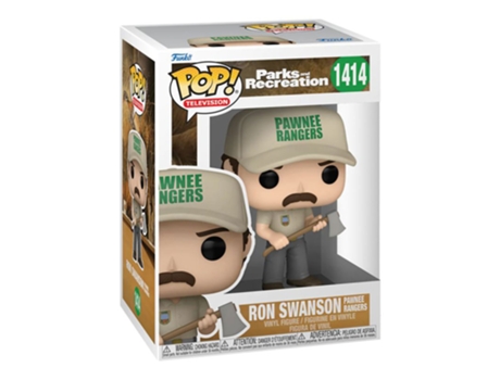 Figura Funko Parks & Recreation Ron Swanson Pawnee Rangers Pop! Vinyl PARKS AND RECREATION