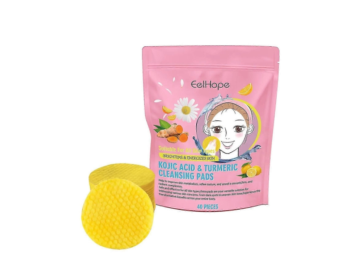 Discos de Limpeza Suave com Cúrcuma Limpeza Profunda Dos Poros TAISHENGDA