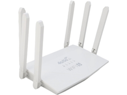Roteador Sem Fio Wifi 6 Com Antenas, Internet Rápida De 300 Mbps Para