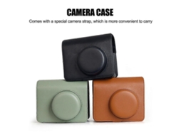 Bolsa Retrô Para Câmera Instax Wide 400 Com Bolsa Protetora Para Câmera Brilvibera