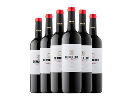Vinho DE MULLER Merlot Tarragona (0.75 L - 6 Unidades)