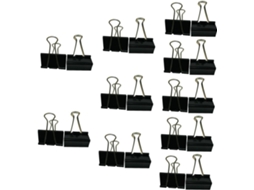 Tofficu 120 - Clipes para Massa, Clipes Financeiros de Uso Diário, Clipes Metálicos para Artigos de Papelaria, Clipes para Massa