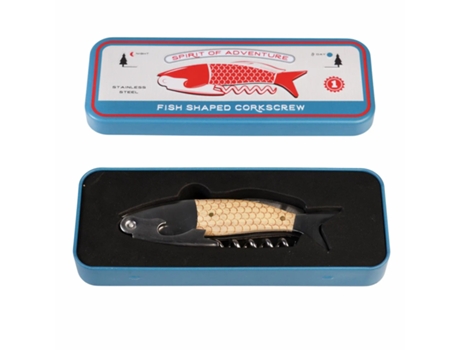 Saca-Rolhas em Forma de Peixe Numa Caixa REX LONDON Spirit Of Adventure