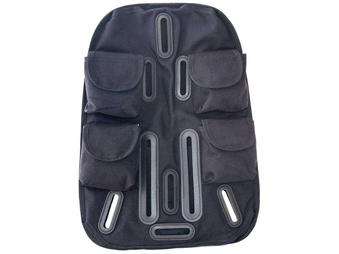 Oms Back Pad With Integrated Trim Weight Pockets