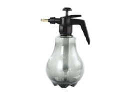 Jardim Spray Frasco 1,5l Bico Ajustável Cinza Fumê