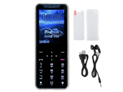 Laxiscreed Celular Inteligente Mini 3g Dual Sim Para Chamadas E Uso Diário