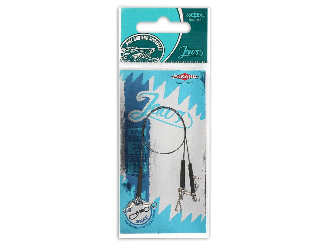 Líder Titanium Jaws 35 Cm Transparente 18 kgmikado