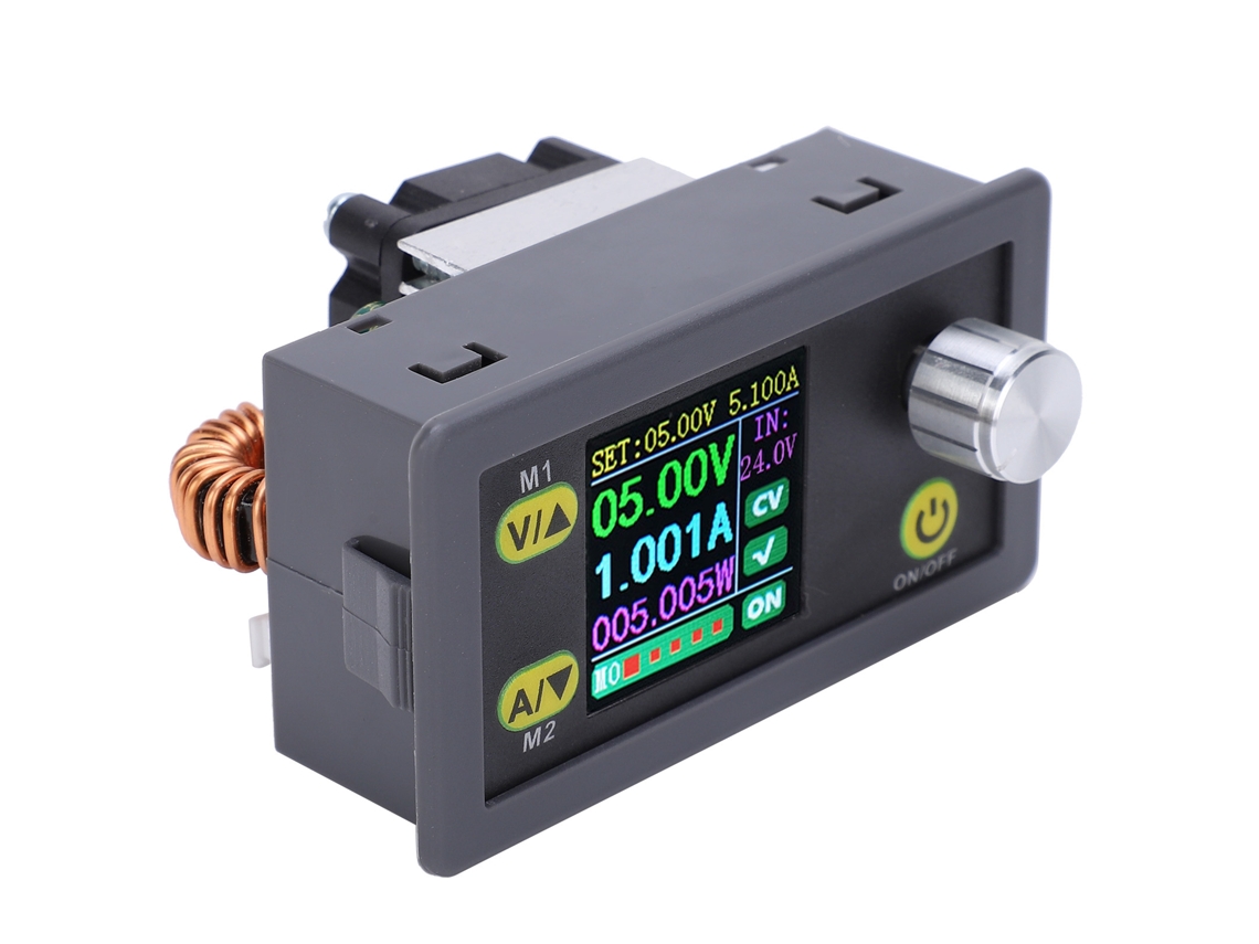 Regulador De Tensão Programável Conversor Buck Boost Com Display Lcd Wz3605e