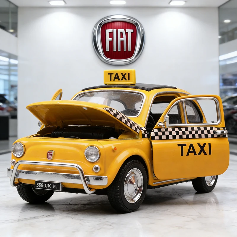 (amarelo) Miniaturas De Carros E Carrinhos De Brinquedo Em Escala 1:24