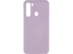 Capa Samsung Galaxy A21 SKYHE Silicone Líquido Roxo