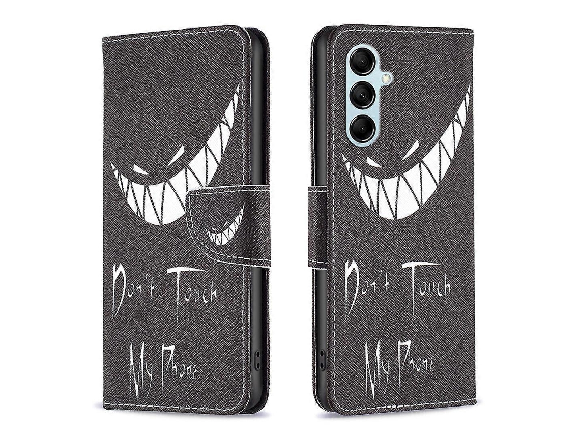Capa De Celular Em Couro Com Estampa De Desenho Colorido Para Samsung Galaxy M14 5g