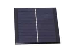 Painel Solar Carregador Portátil 1w 5.5v Para Exterior, Painel Solar De Carga Ecológico