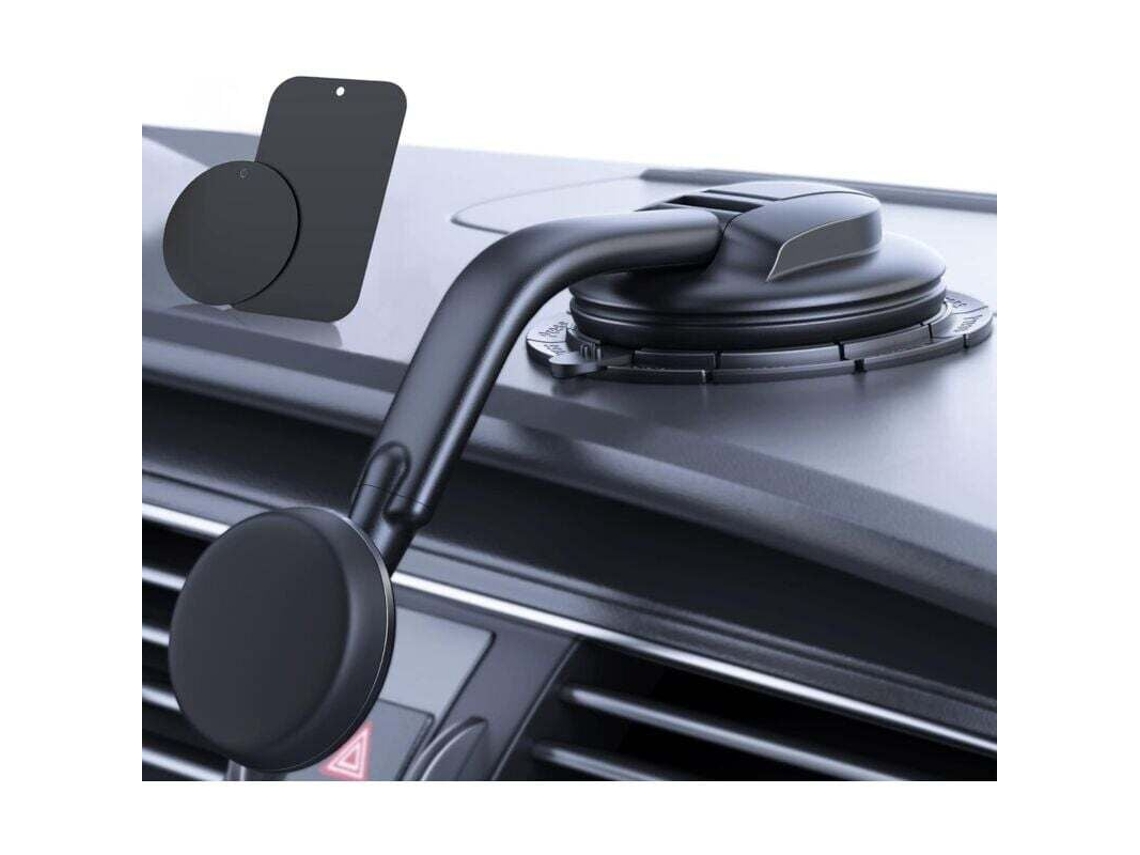 Suporte Magnético Potente Para Celular No Painel Ou Para-brisa Do Carro - Compatível Com Iphone E Android - Suporte Universal Para Carro
