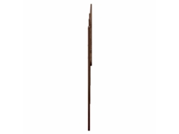Cabeceira Carvalho Marrom 200 Cm Madeira Processada MAISON EXCLUSIVE