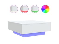 Coffee Table, Coffee Tables Vidaxl Branco Madeira Processada (80 X 80 X 31 Cm)