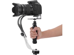 Estabilizador De Câmera Em Liga Alumínio, Com Alça Giratória Universal, Portátil Para Câmeras Dslr, Antiderrapante, Com