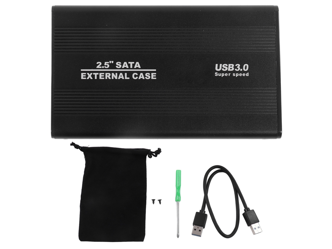 Gaveta Para Hd 2,5 Polegadas 4tb Com Indicação Led, Estrutura De Alumínio, Para Armazenamento Externo Prático E Duradouro