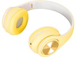 Fone De Ouvido Bluetooth Sem Fio Garsent Com Redução Ruído, Fone De Ouvido Dobrável Supra Auricular Com Luzes Rgb
