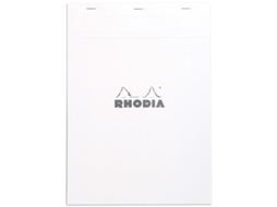 Bloco de Notas RHODIA Não. 18 Din A4 Quadrado Branco