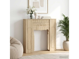 Vidaxl Moldura De Lareira Carvalho Sonoma 93 X 20 X 89 Cm