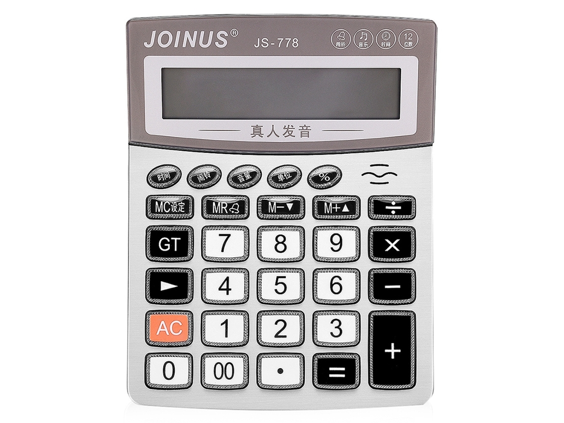 Calculadora Portátil Com Função Mão Eletrônica
