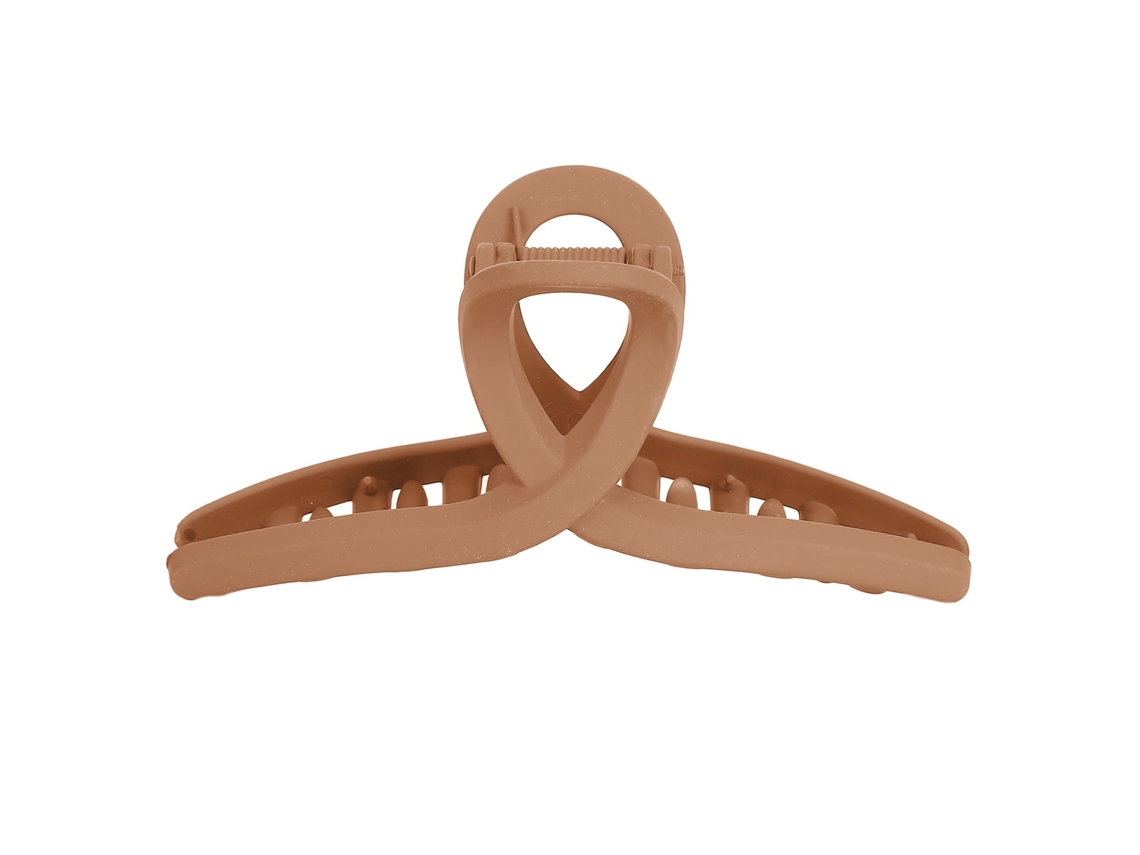 2026 pinzas de Pelo Medianas Antideslizantes Clips de Pelo Decorativos para Mulheres Cor Marrom Claro