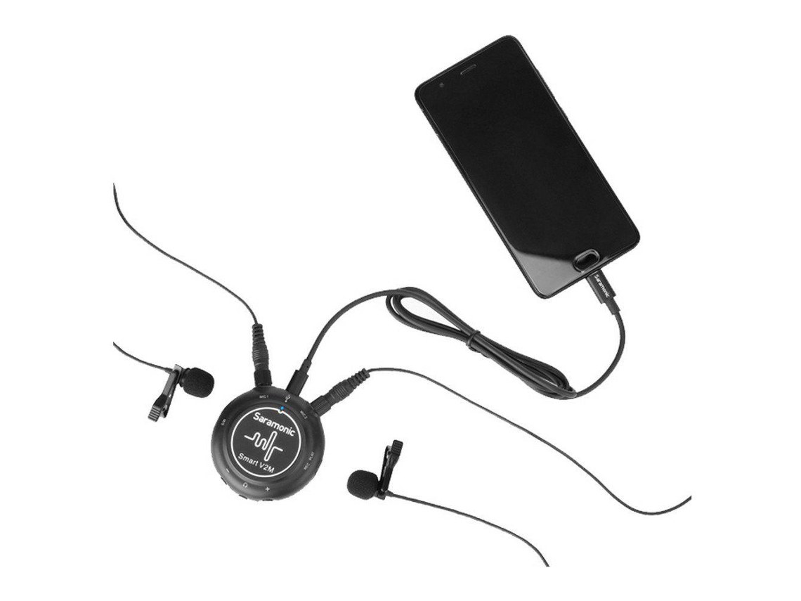 Saramonic Mixer de Áudio Smart V2M 2-Ch