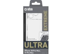 Capa SBS Extreme Ultra iPhone 18 Pro Max/ iPhone 17 Pro Max (Transparente)