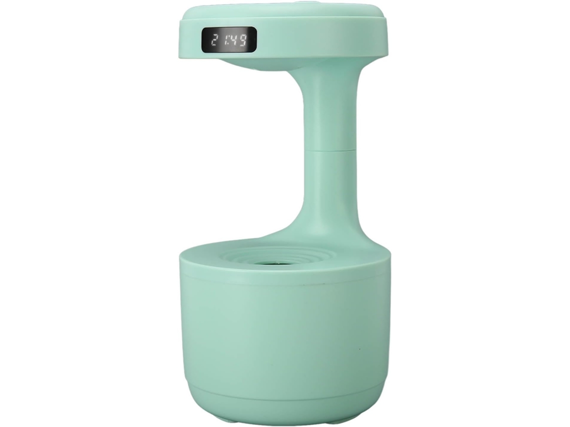 Umidificador Anti-gravidade Drop Hydro – Usb Em Formato De Gota D'água Preta – Operação Silenciosa E