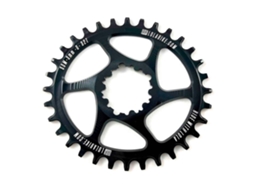 Aumente a Montagem Direta Prato Oval 3 Mm Offset Prateado 30Tlola