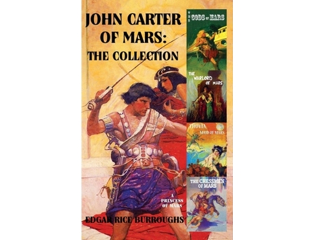 Livro John Carter Of Mars De Edgar Rice Burroughs (inglês - Capa Dura)