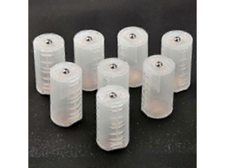 Conjunto De 8 Adaptadores De Pilha Aa/d Com Conector Para Pilhas Aa/d Hengjian