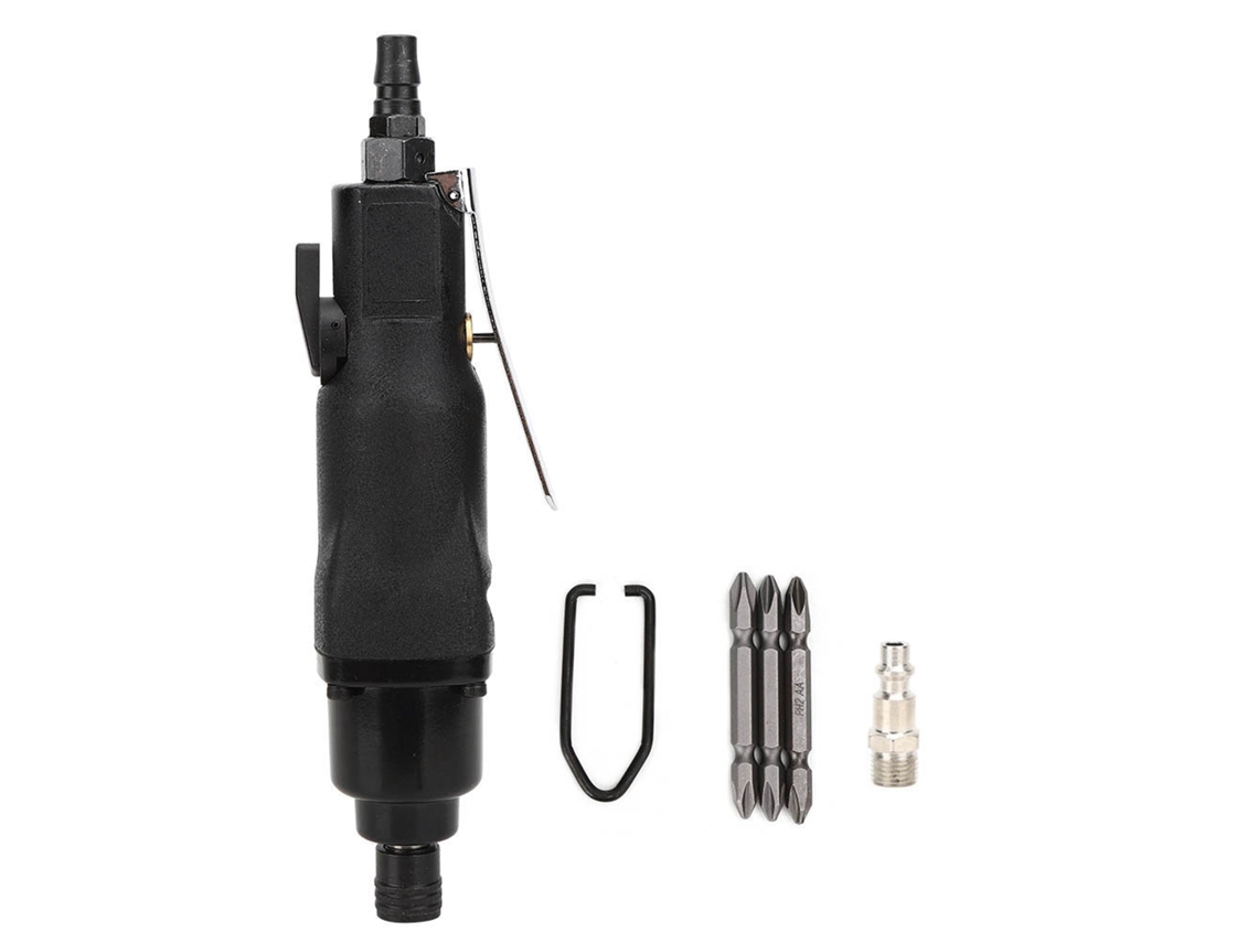 Parafusadeira pneumática para máquina de parafusos, ferramenta manual industrial de 10 horas, conector tipo EUA.