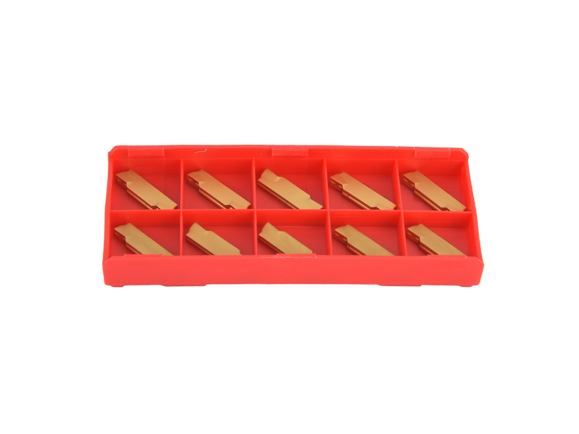 Laxiscreed Mgmn300 Inserto De Carboneto Para Ranhuração E Torneamento Cnc De Alta Precisão