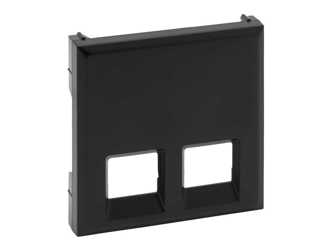 Nl-Step Centro 2 X Rj45 Preto Ref: 864543