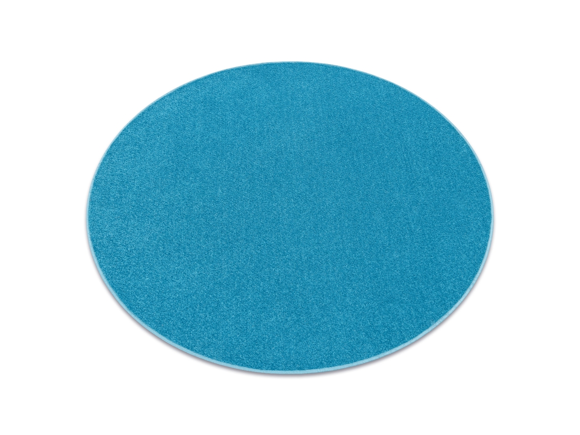 Tapete Redondo Eton Turquês (circulo 133 cm)