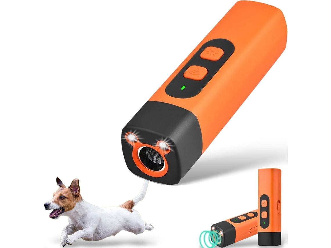 Novo Mini Repelente Para Cães 2025 Com Lanterna Led, Buzina Portátil Recarregável 2 Em 1, À Prova Dágua Para Uso Interno E Extern Aquaforge