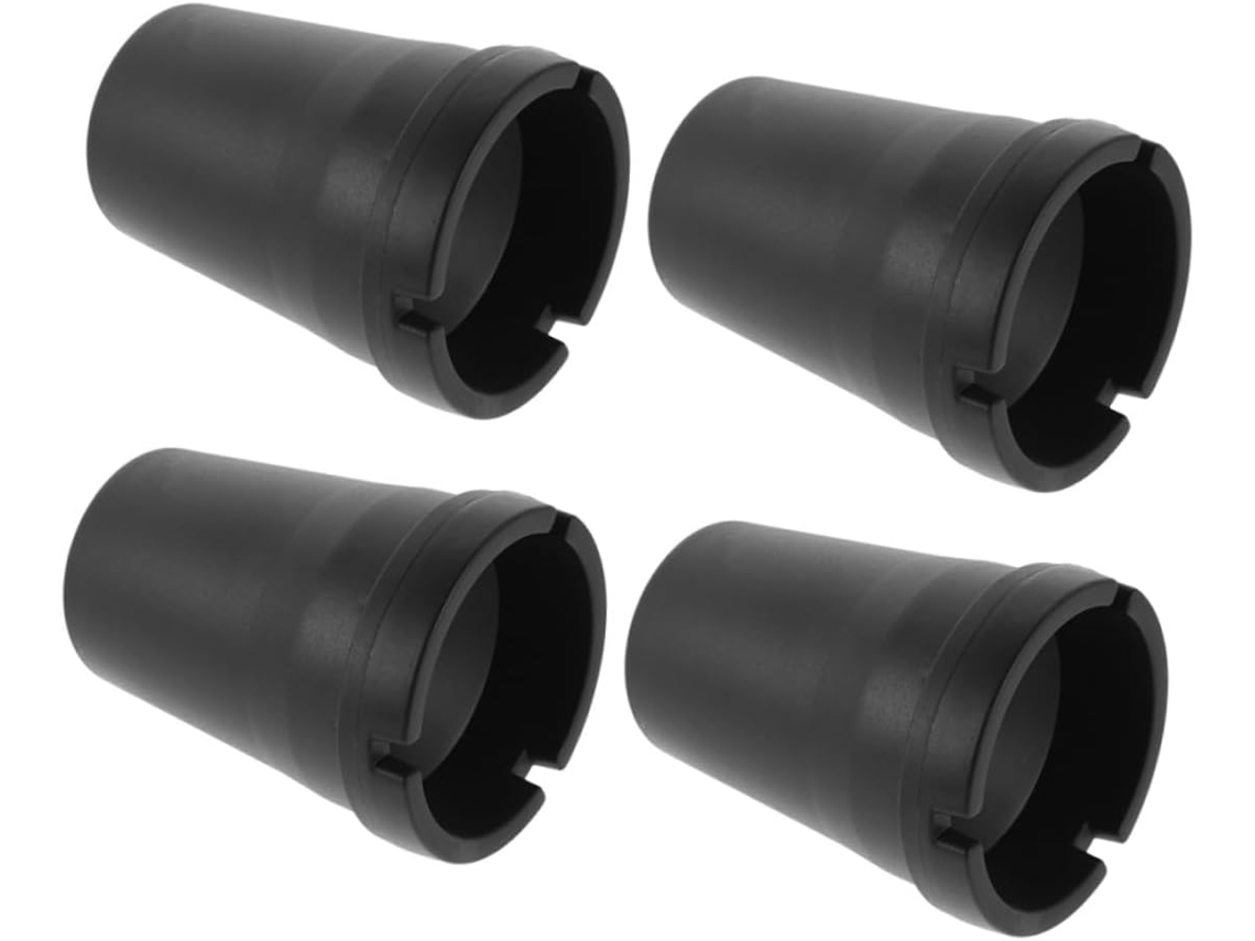Cinzeiro Portátil Moderno Amosfun Para Carro, Sem Plástico, Para 4 Pessoas, Preto, Design Elegante