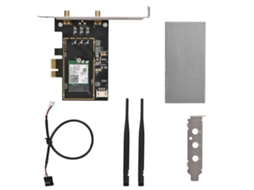 Placa De Rede Pcie Bluetooth 5.0 Com Antena Para Intel Ac 9260ngw Windows 10 Desktop Pc
