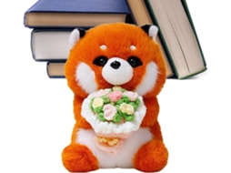 Buquê de flores para prender bichinhos de pelúcia