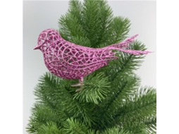 Enfeite De Natal Laxiscreed Com Pássaro De 16cm Para Decoração Festiva De Natal