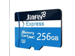 Cartão de memória Jinfly A2 Classe 10 512GB TF Express de alta velocidade, 800MB/s, Switch2, cartão inteligente Micro SD