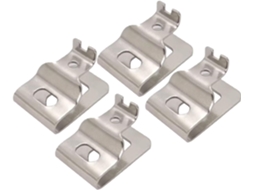 Presilhas de cinto para ferramentas elétricas Fomiyes, ajustáveis e resistentes, em aço inoxidável, pacote com 4 peças.