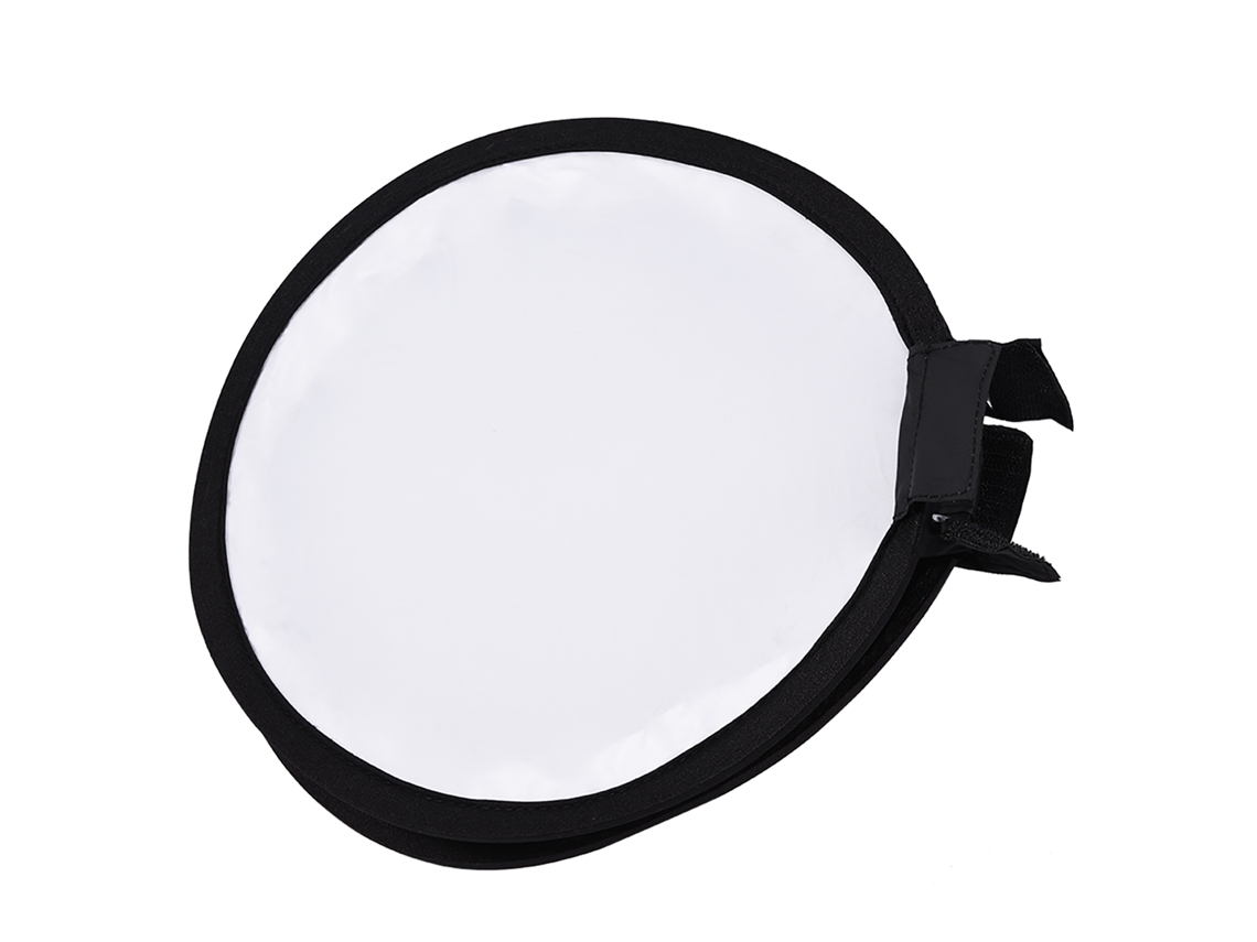 Mini Portable Round Beauty Dish Speedlite Flash Diffuser Softbox LAXISCREED (30cm)