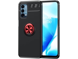 Suporte Anel One Proteção para Oneplus Oneplus Nord N200 5G HONGWE. Vidro Temperado com Anel de Suporte Preto