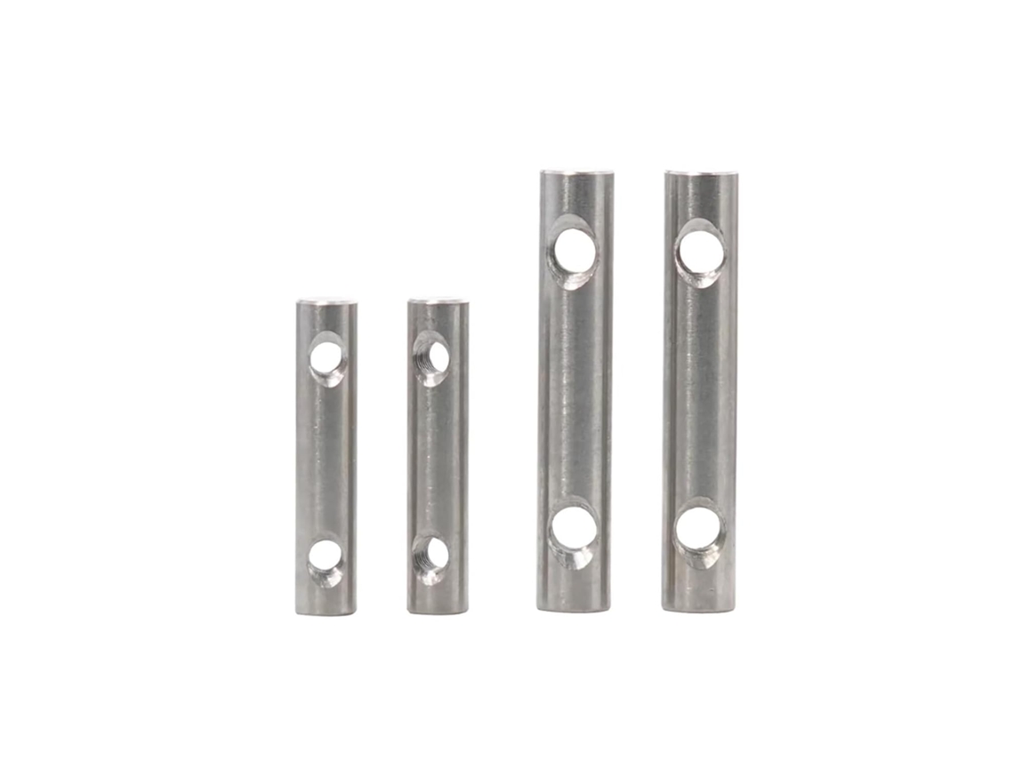 Porcas De Aço Inoxidável 304com Furo Duplo Martelo Com Transversal E Cilíndricas Vertical Para Kits Montagem Camas