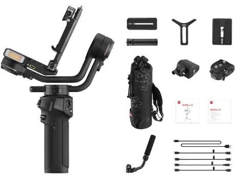 Gimbal ZHIYUN Weebill 3S Combo (Autonomia: 11,5 horas - Preto)