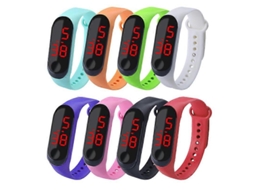 Novo relógio esportivo digital LED unissex para crianças, meninas, meninos, homens, mulheres, relógio de pulso, presente, Ly Ebike