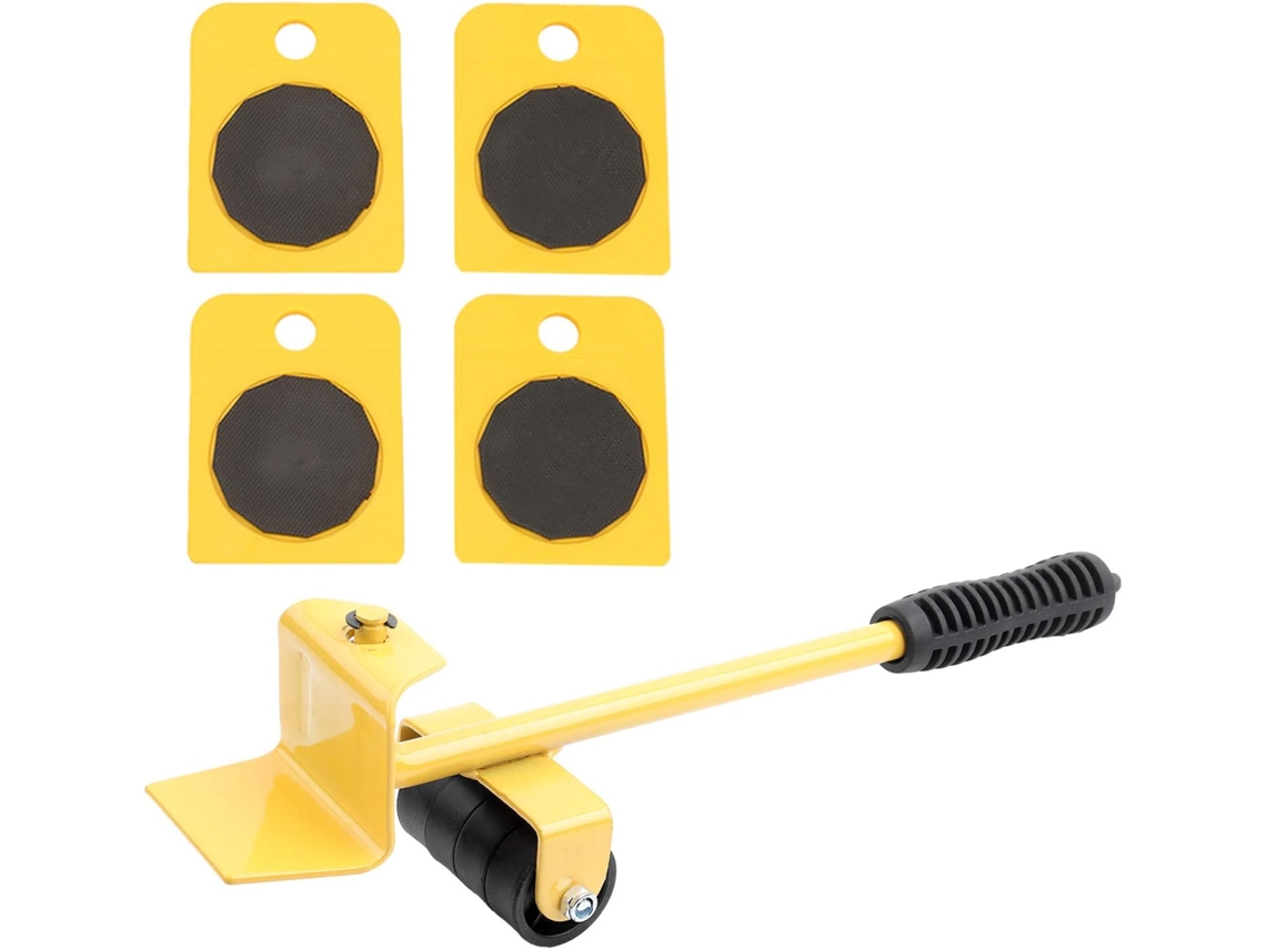 Conjunto De Placas Elevatórias Para Movimentação Móveis Hilitand, Capacidade De 150kg, Para Transporte De Objetos